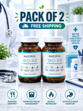 Nucific BIO-X4 4-in-1 Probiotic Supplement – Digestive & Weight Management Support, 90 Capsules