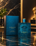Versace Eros Eau de Parfum for Men 3.4 oz 100ml – Long Lasting Luxury Fragrance Spray