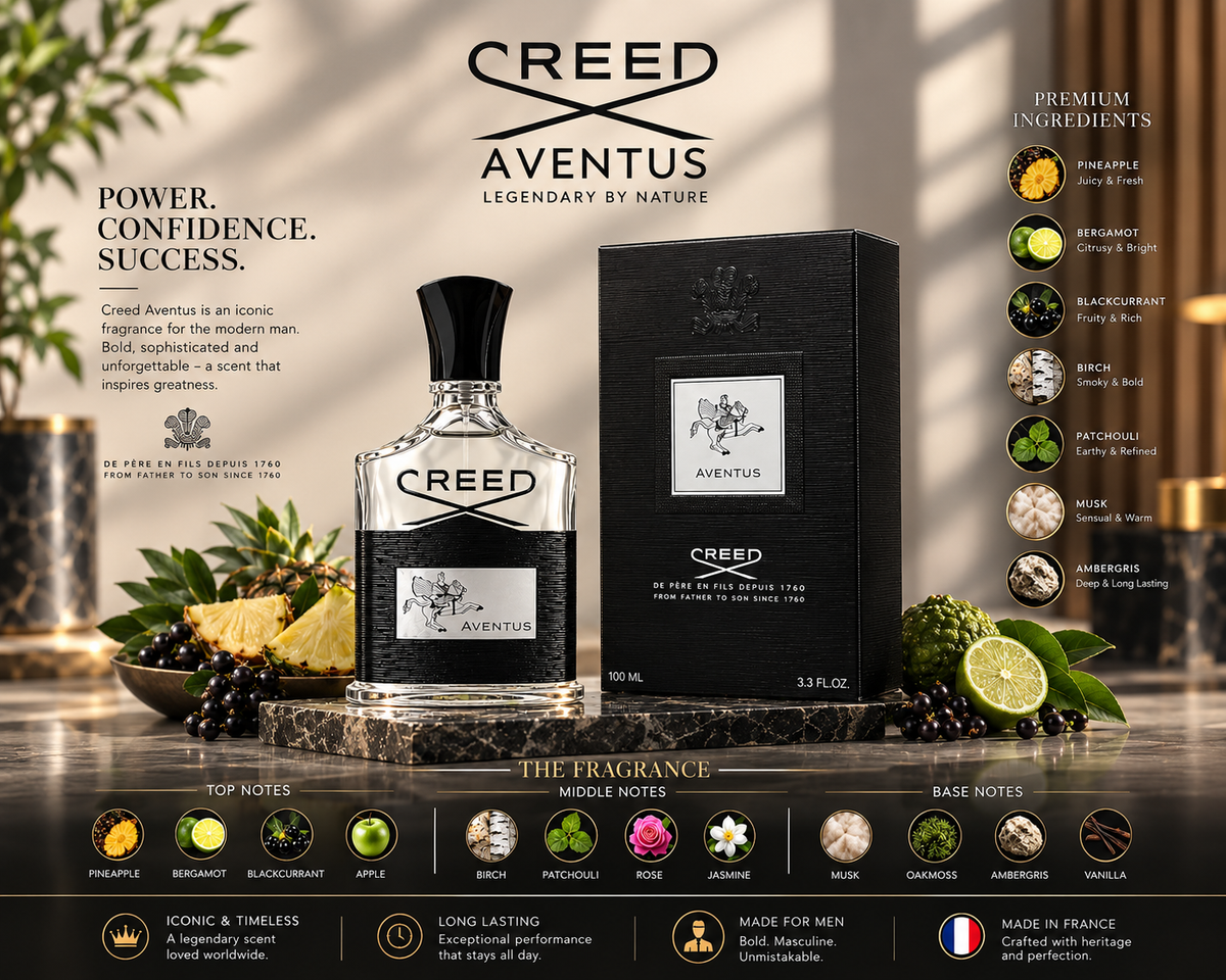 Aventus By Creed Eau De Parfum Spray 3.3 Oz 100 ml