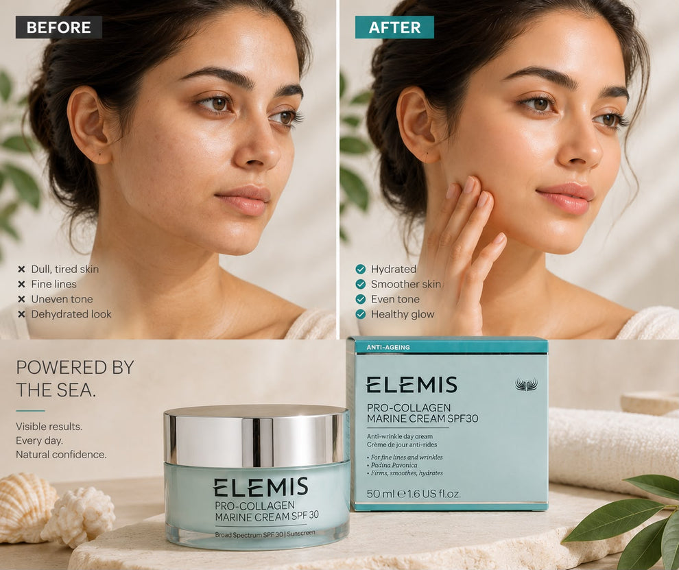 ELEMIS Pro-Collagen Marine Cream SPF 30 50ml 1.6oz Anti-Wrinkle Moisturizer