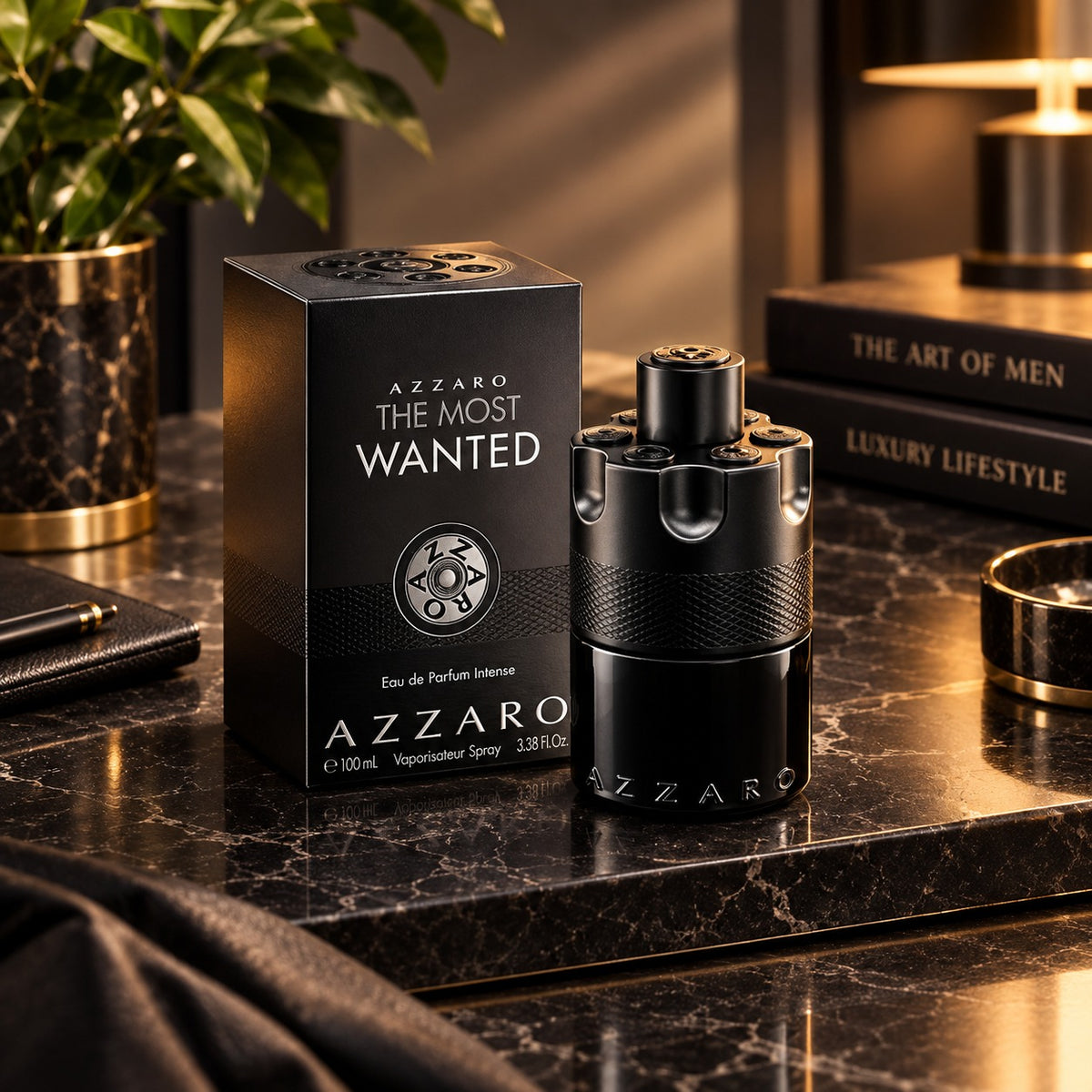 Azzaro The Most Wanted Eau de Parfum Intense for Men 3.4 oz 100ml – Luxury Fragrance
