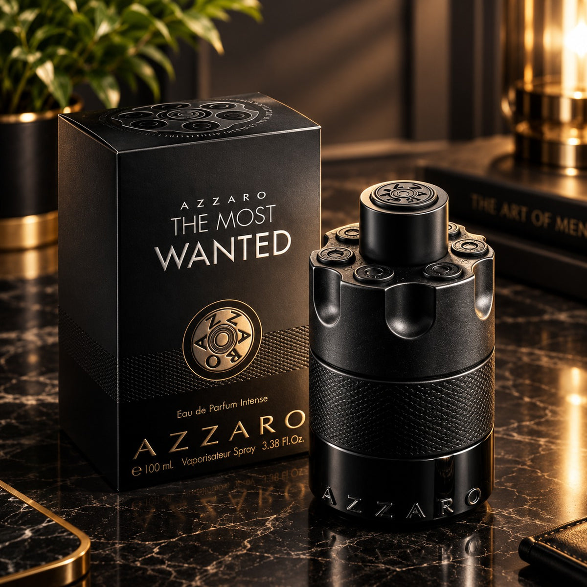 Azzaro The Most Wanted Eau de Parfum Intense for Men 3.4 oz 100ml – Luxury Fragrance