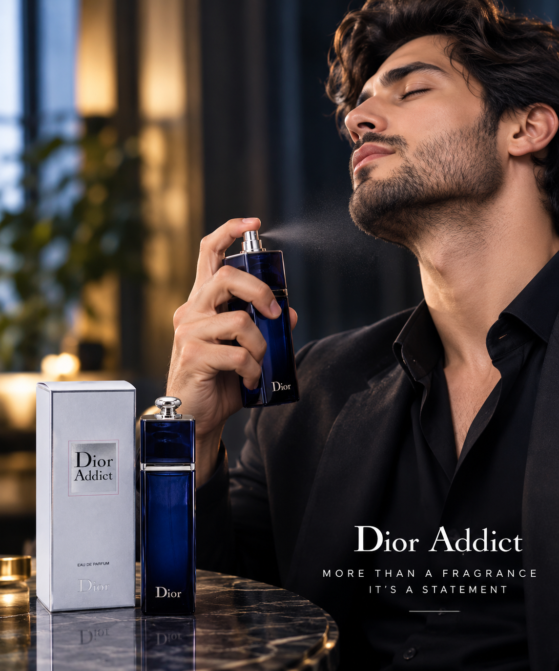Dior Addict Eau de Parfum for Women 3.4 oz 100ml – Jasmine & Bourbon Vanilla Fragrance | Luxeora Shop